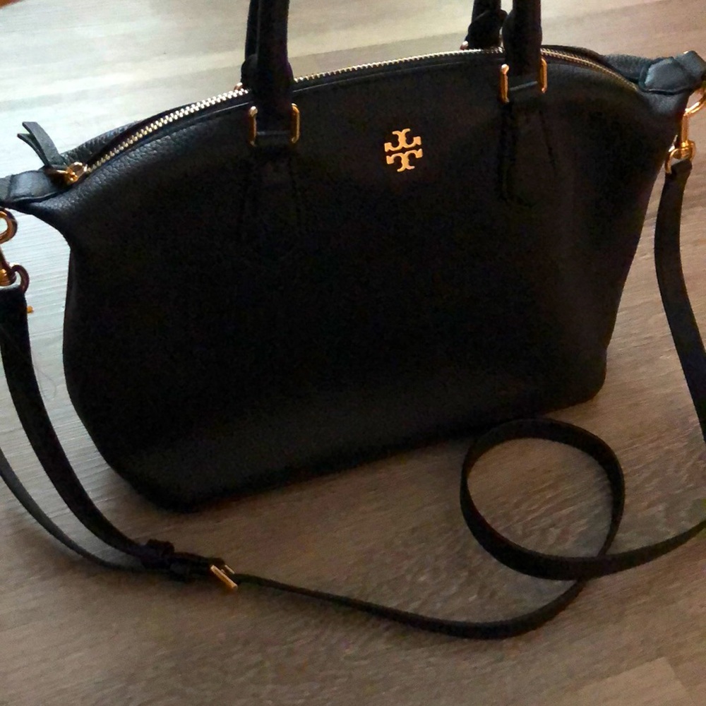 Tory Burch Black Carter Satchel